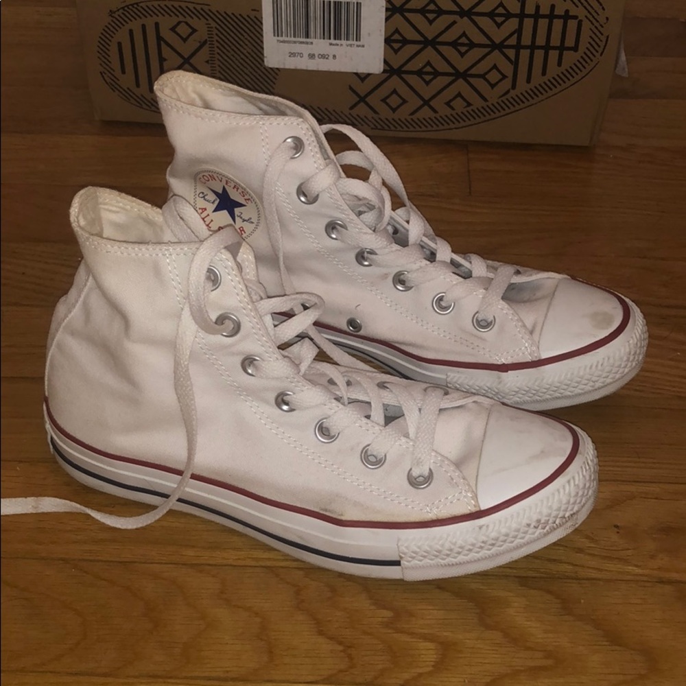 White Converse